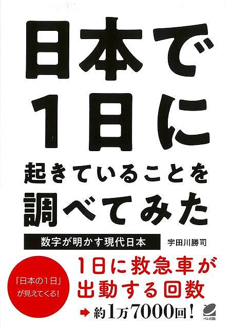 日本で１日に起きていることを調べてみた−数字が明かす現代日本