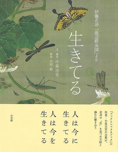 生きてる−伊藤若冲「地辺群虫図」より